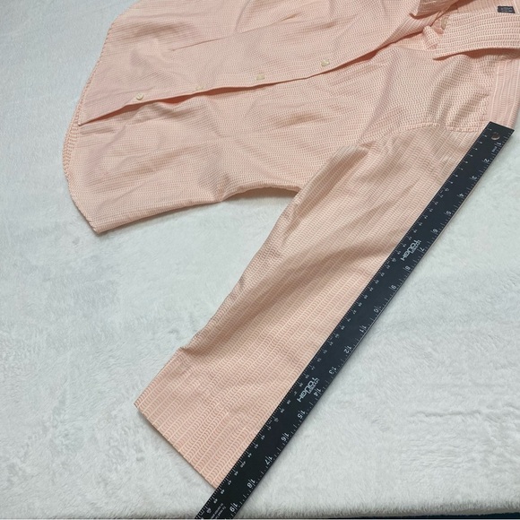 Saks Fifth Avenue Button Down Blouse Sz 8 Pink - Picture 12 of 13